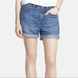 Madewell Blue Jean Shorts